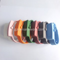 Bracelet Méid Taistil Inchaite Leachtacha Silicone Inaistrithe